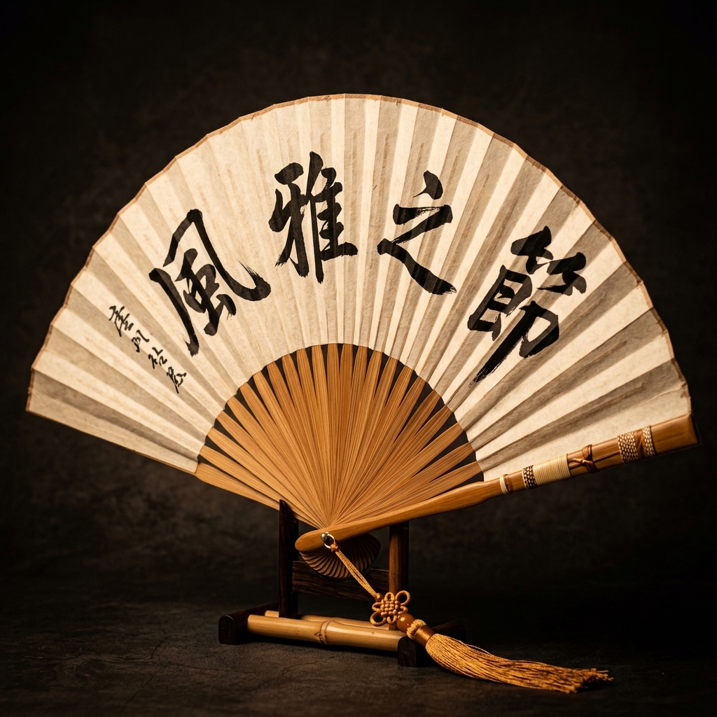 전통 합죽선(부채) 작품