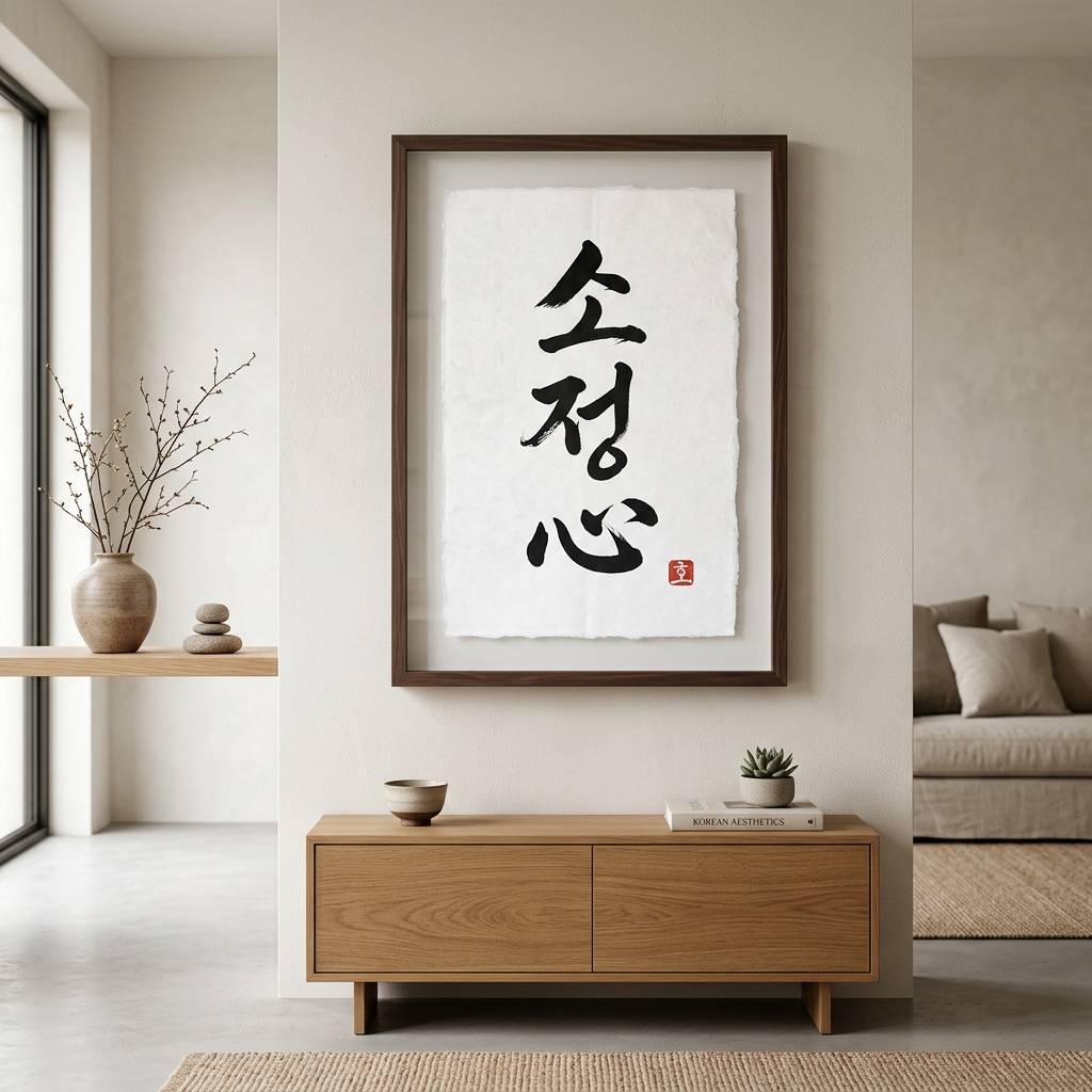 고급 틀 표구 작품